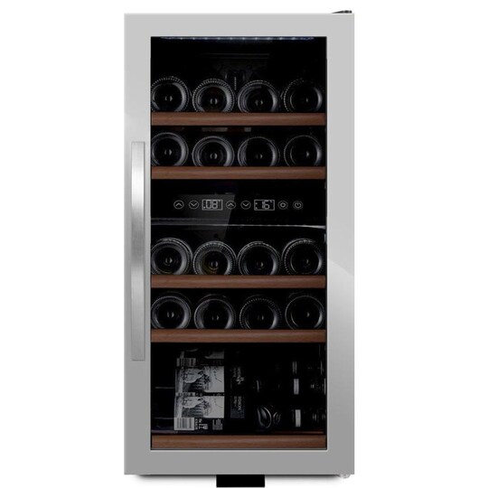 Fritstående vinkøleskab - WineExpert 24 Stainless | Elgiganten
