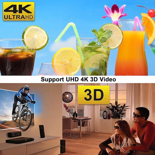 splitter 1x2 til 2 skærme 3D/4K/1080p | Elgiganten