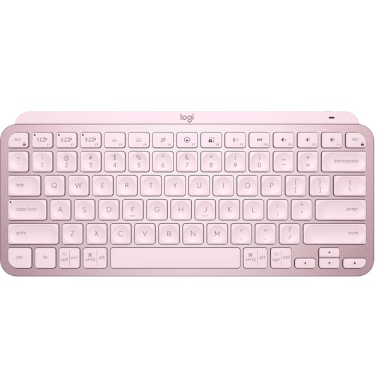 Logitech MX Keys Mini trådløst tastatur (rose) | Elgiganten