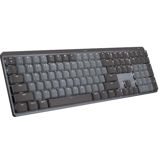 Logitech MX Mechanical trådløst tastatur (graphite) | Elgiganten