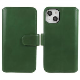 Nordic Covers iPhone 14 Plus Etui Essential Leather Juniper Green