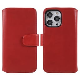 Nordic Covers iPhone 14 Pro Etui Essential Leather Poppy Red