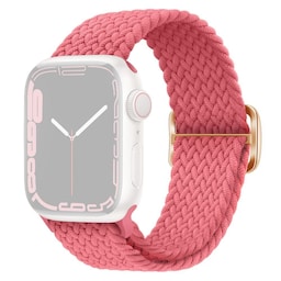 SKALO Flettet Rem Apple Watch 42/44/45/49 mm - Pink