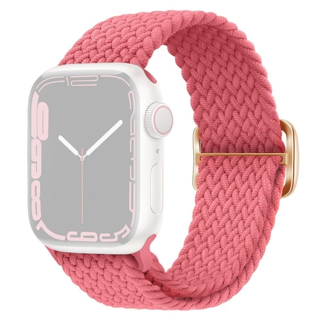 SKALO Flettet Rem Apple Watch 42/44/45/49 mm - Pink