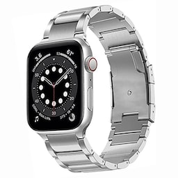 Armbånd BEAD Titanium Apple Watch 7 (41mm) - Sølv
