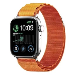 Artic Elastic nylon Armbånd Apple Watch SE 2022 (44mm) - Orange