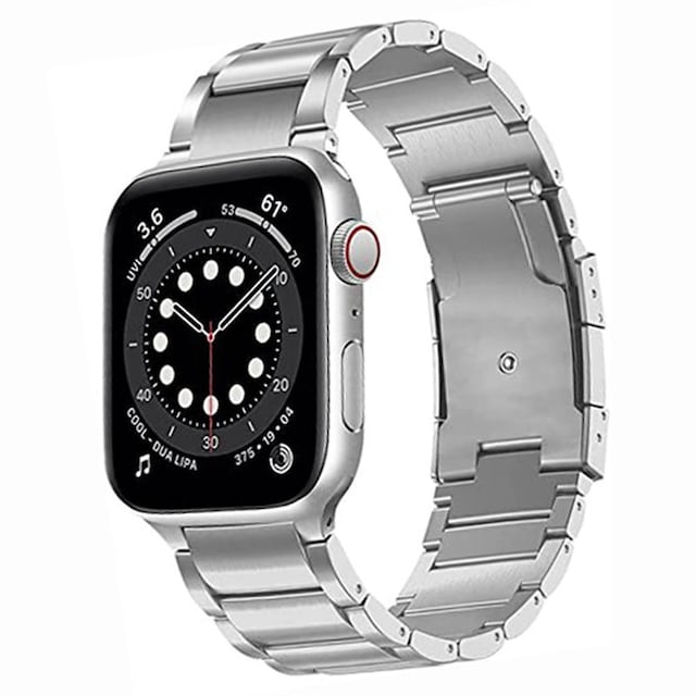 Armbånd BEAD Titanium Apple Watch 6 (40mm) - Sølv