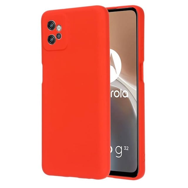 Liquid silikone cover Motorola Moto G32 - China Red