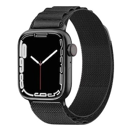 Artic Elastic nylon Armbånd Apple Watch 7 (41mm) - Sort