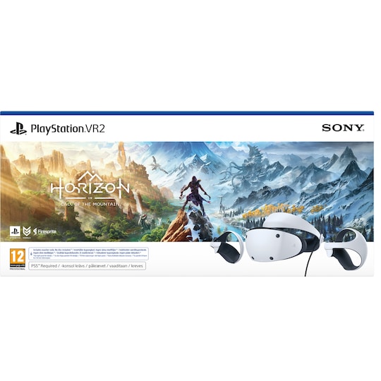 PlayStation VR2 headset Horizon Call of the Mountain pakke - PSVR2 |  Elgiganten