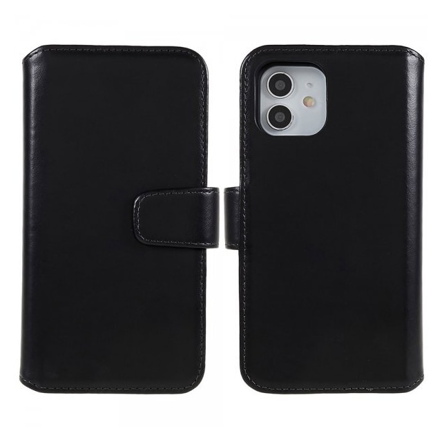 Nordic Covers iPhone 12/iPhone 12 Pro Etui MagLeather Raven Black