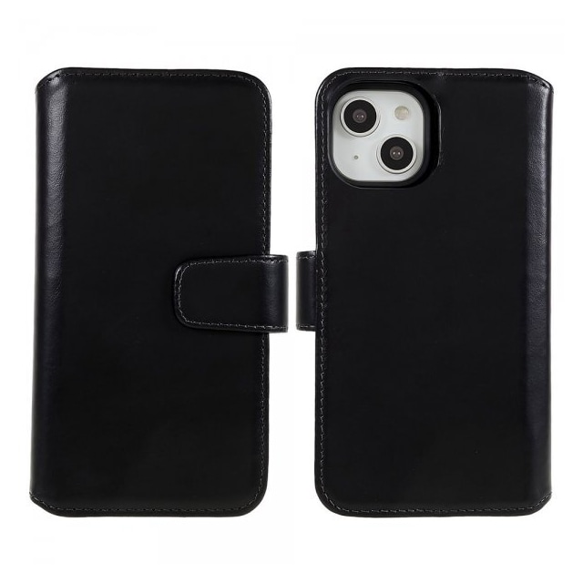 Nordic Covers iPhone 13/iPhone 14 Etui MagLeather Raven Black