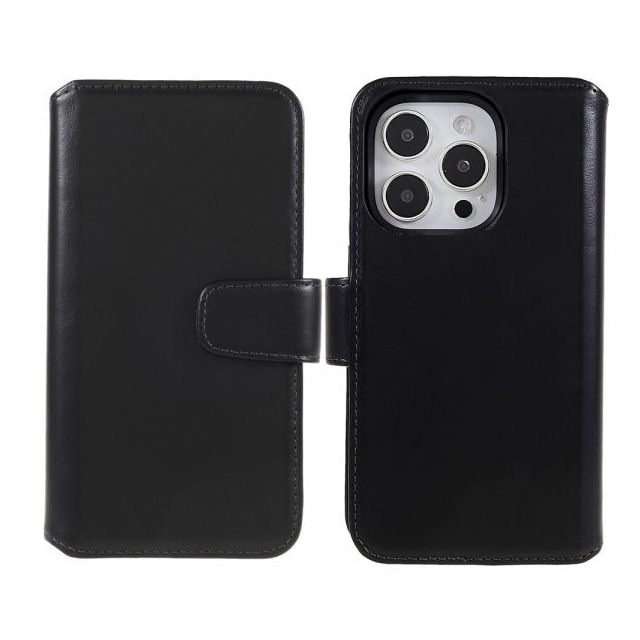Nordic Covers iPhone 14 Pro Max Etui MagLeather Raven Black