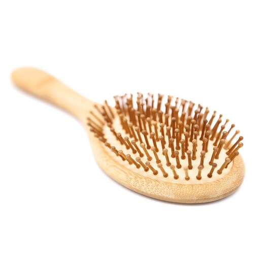 Bambus hårbørste, antistatisk - oval | Elgiganten