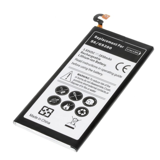2550mAh Li-ion batteri udskiftning til Samsung Galaxy S6 G920 | Elgiganten