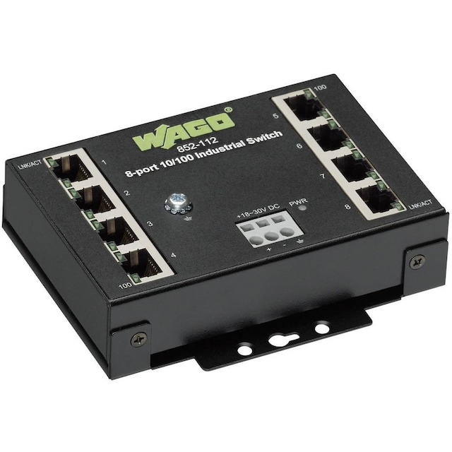 WAGO Industrial-ECO-Switch Industrial Ethernet Switch 8
