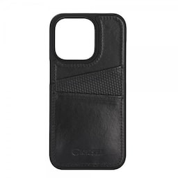 Krusell iPhone 14 Pro Max Cover Leather CardCover Sort