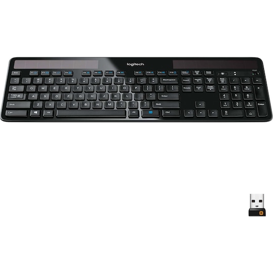 Logitech K750 trådløst soldrevet tastatur | Elgiganten
