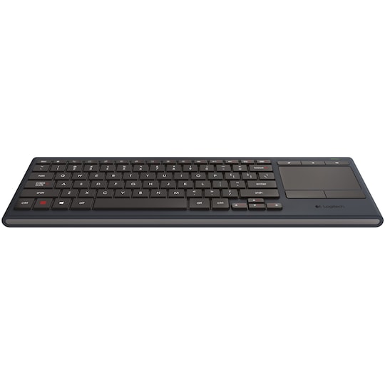 Logitech K830 trådløst tastatur - sort | Elgiganten
