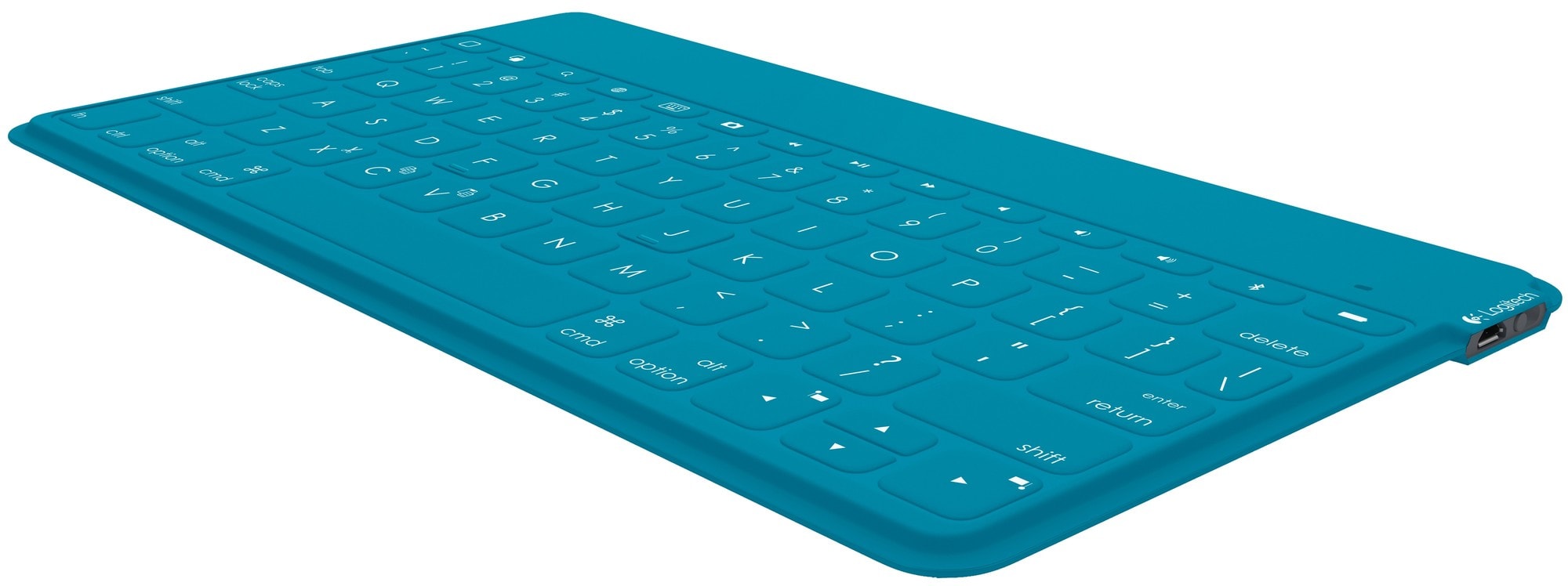 Logitech Keys-To-Go tastatur til iPad - blå | Elgiganten