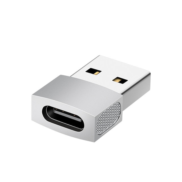 USB-C til USB-adapter Sølv