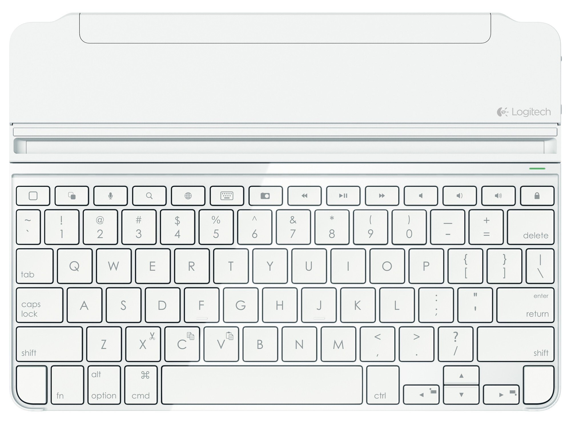 Logitech UltraThin iPad Air 2 tastaturcover - sølv | Elgiganten