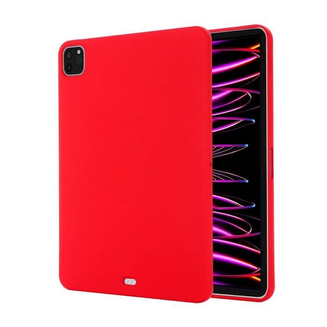 Liquid silikone cover Apple iPad Pro 12.9 (2022) - China Red