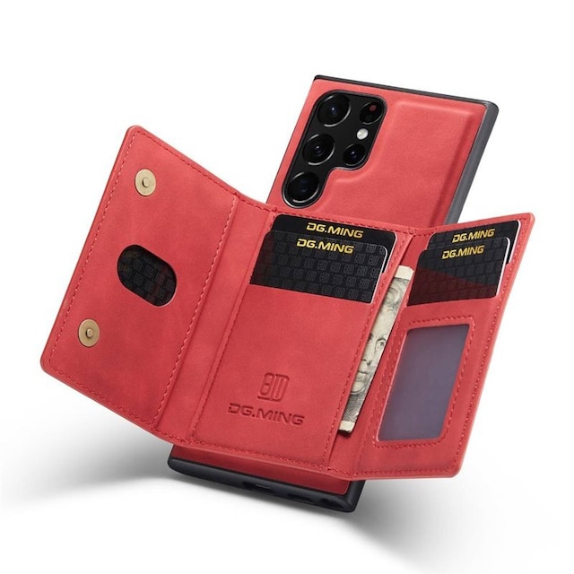 DG-Ming M2 cover Samsung Galaxy S22 Ultra - Rød