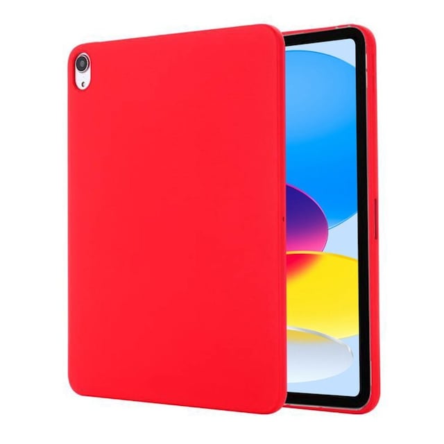 Liquid silikone cover Apple iPad 10.9 (2022) - China Red