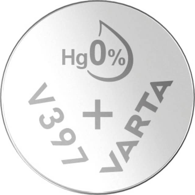 397 Knapcellebatteri Sølvoxid 1.55 V 23 mAh Varta