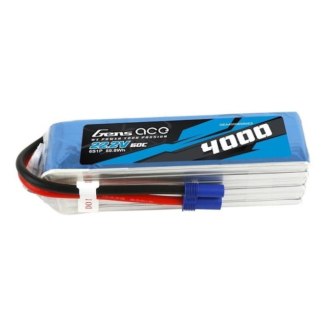 6s  4000mAh - 60C - Gens Ace EC5