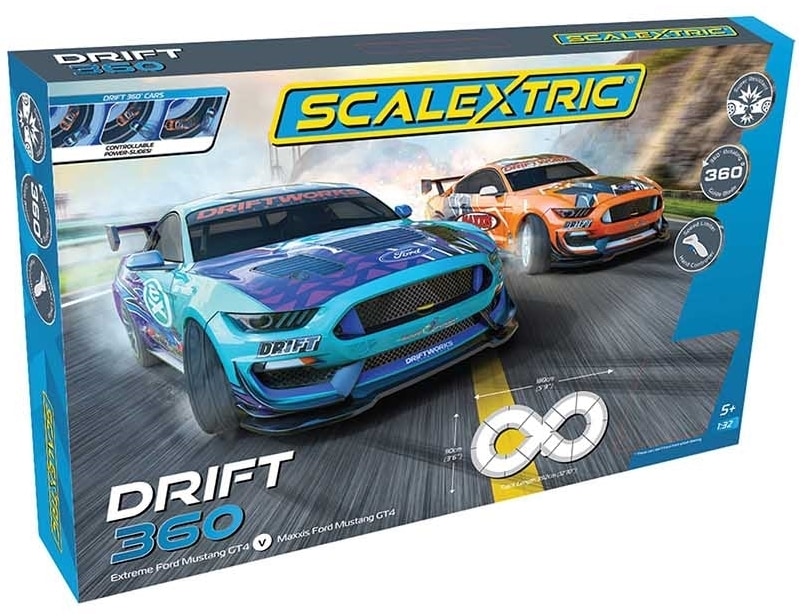 Scalextric Racerbane - Drift 360 Race Set | Elgiganten