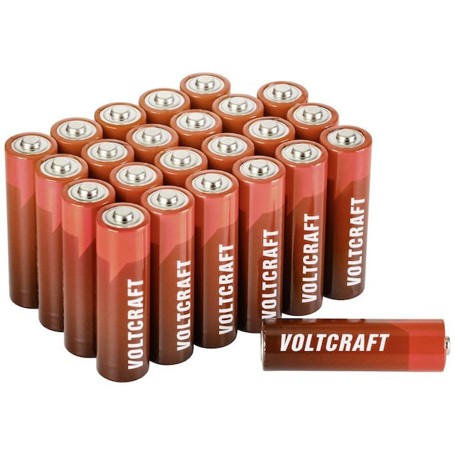 VOLTCRAFT VC-12668760 AA-batteri 24 stk