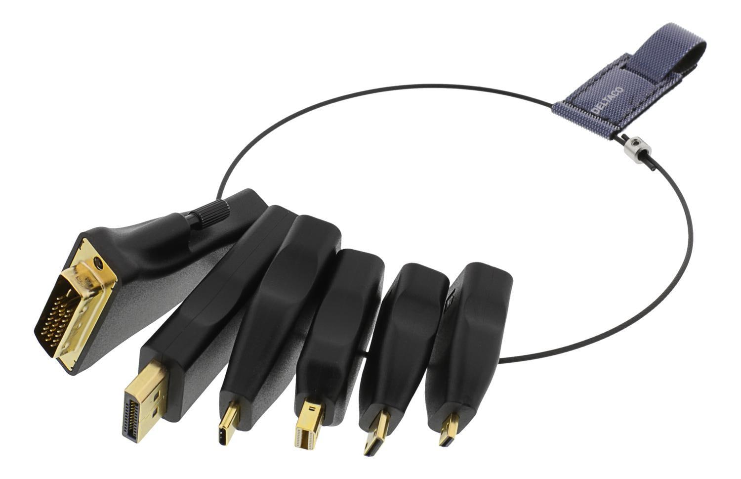 DELTACO Office, HDMI ADAPTER RING, DP, USB-C, HDMI C/D, | Elgiganten