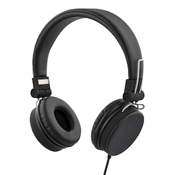 H300 Headphones with microphone, foldable, 3.5 mm, black