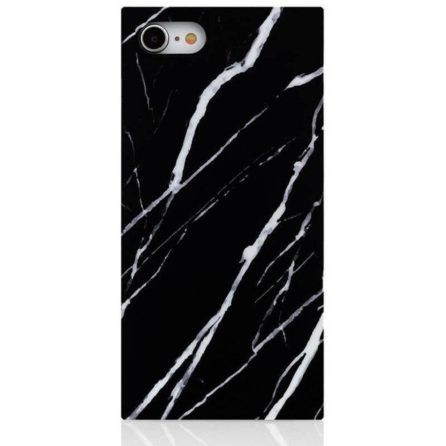 Mobilcover Sort Marmor iPhone 8/7