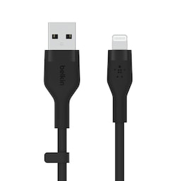 Belkin CAA008BT3MBK, 3 m, USB A, USB C/Lightning, Svart