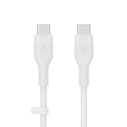 Belkin BOOST↑CHARGE Flex, 1 m, USB C, USB C, USB 2.0, Vit