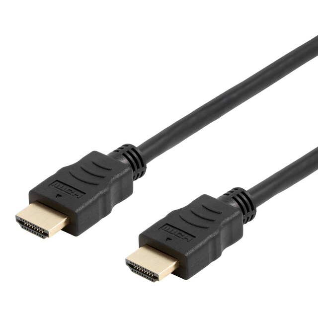 DELTACO flexible HDMI cable, 4K UltraHD in 60Hz, 3m, black
