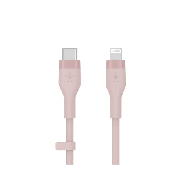 Belkin CAA009BT2MPK, 2 m, USB C, USB C/Lightning, Rosa