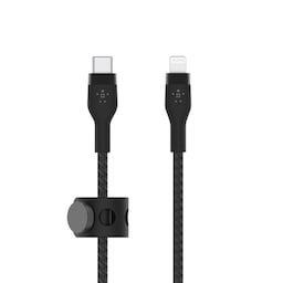 Belkin CAA011BT2MBK, 2 m, USB C, USB C/Lightning, Svart