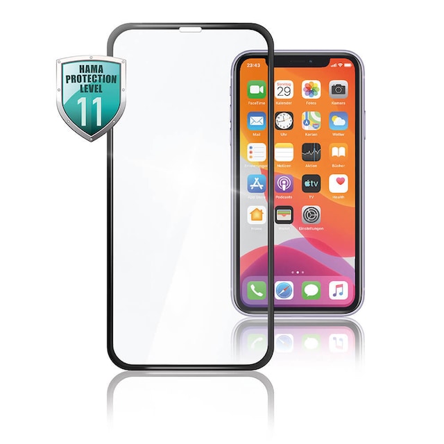 HAMA Härdat Glas Full Cover iPhone 11 Pro Max / XS Max