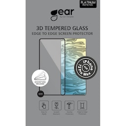 GEAR Hærdet Glas 3D Full Cover Sort iPhone 13 Pro Max / 14 Plus