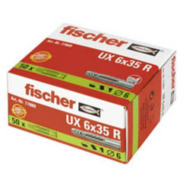 Fischer UX 6 x 35 R Universalrawplug 35 mm 6 mm 77889