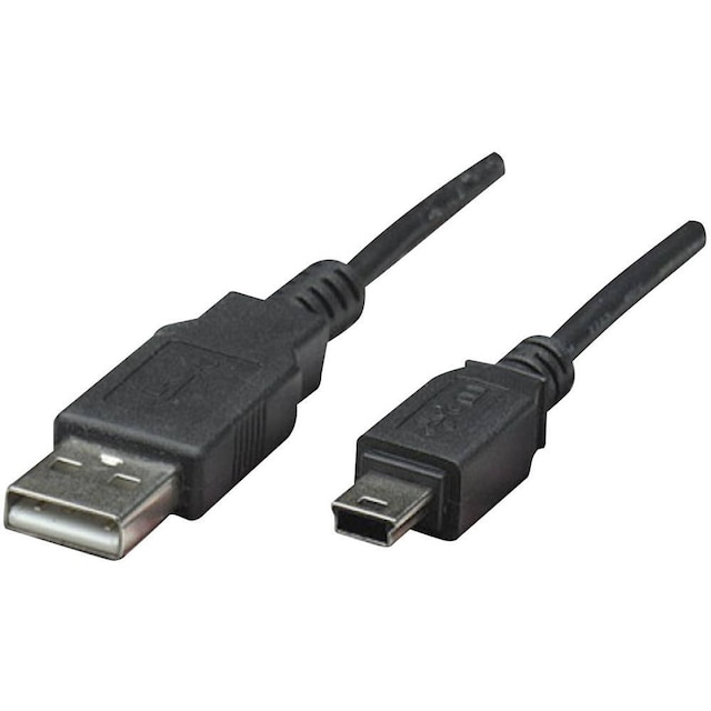 Manhattan USB-kabel USB 2.0 USB-A-hanstik,