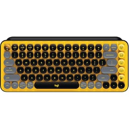 Logitech Pop Keys Wireless tastatur (Blast Yellow)