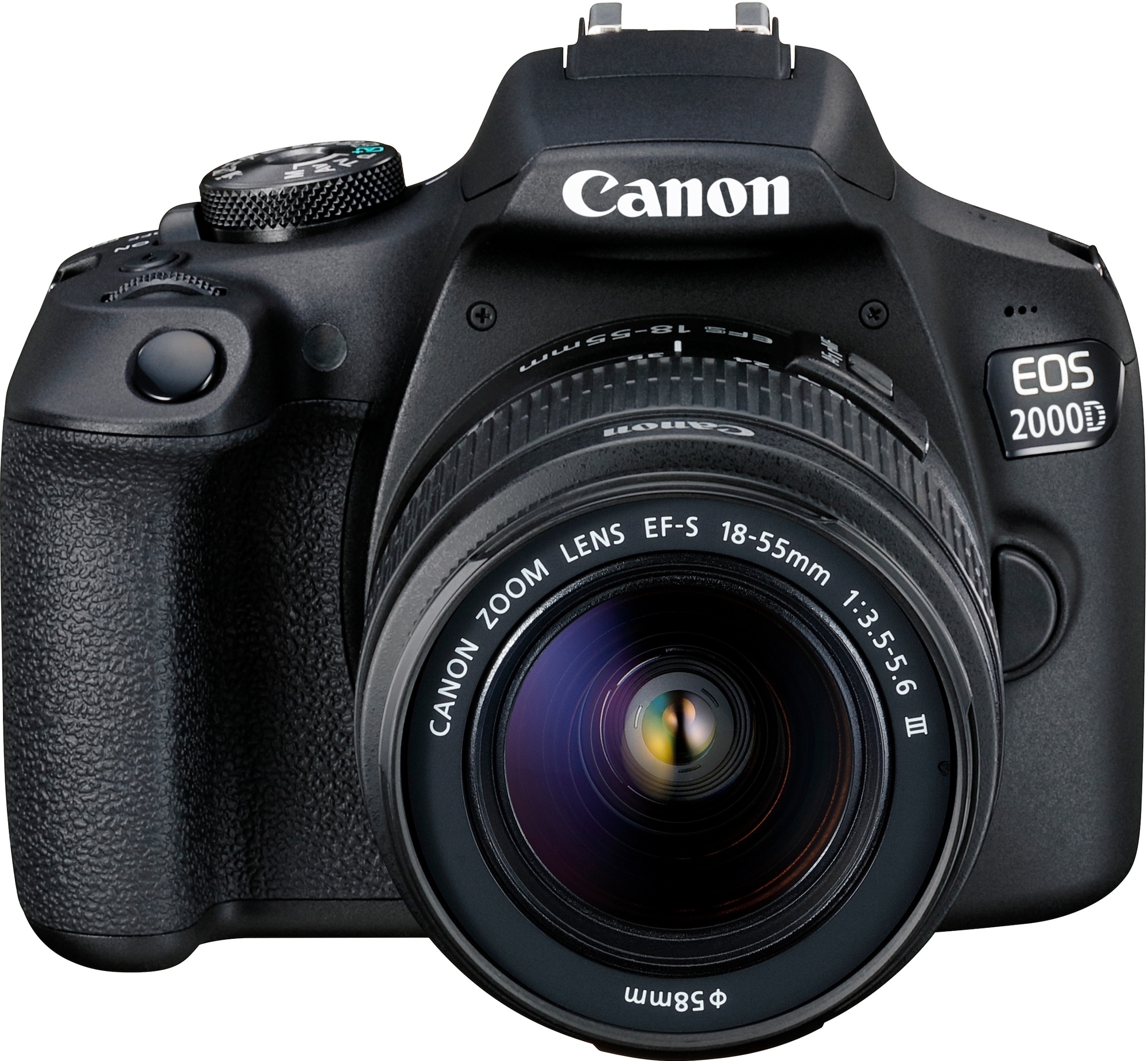 Canon EOS 2000D DSLR kamera + 18-55 objektiv | Elgiganten