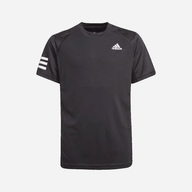 Adidas Club 3-Stripes Boys, Padel og tennis T-shirt fyr 140