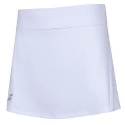 Babolat Play Skirt, Padel og tennisnederdel dame Vit/Blå L