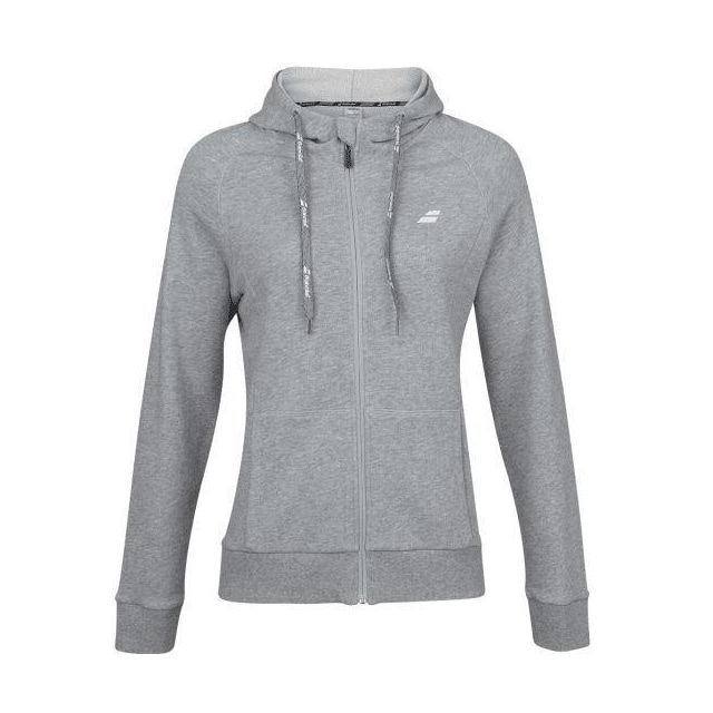 Babolat Exercise Hood Jacket Women, Padel og tennissweater dame Grå M